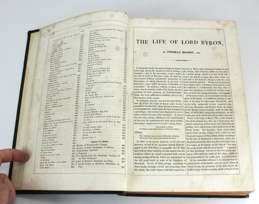 The Complete Works of Lord Byron, with A Life by Thomas Moore, Joseph Baer, Frankfurt, 1846