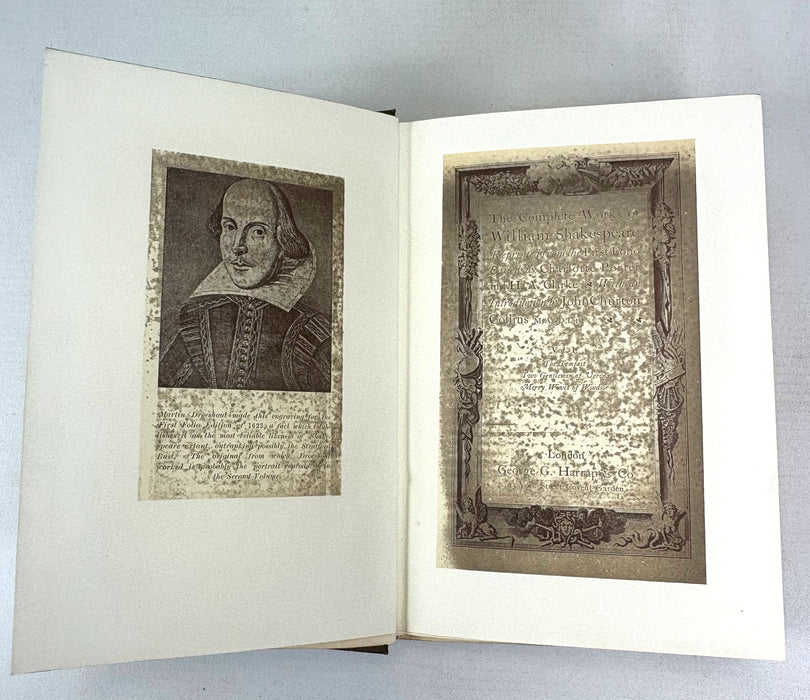 The Complete Works of Shakespeare, Reprinted from the First Folio, In Thirteen Volumes, complete, Harrap, 1906