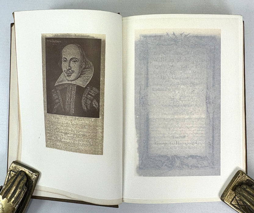 The Complete Works of Shakespeare, Reprinted from the First Folio, In Thirteen Volumes, complete, Harrap, 1906