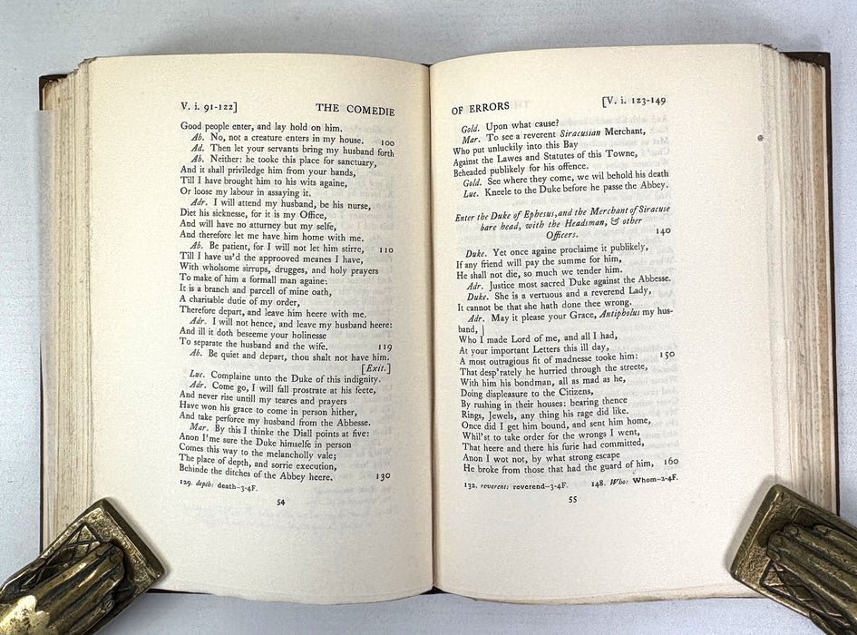 The Complete Works of Shakespeare, Reprinted from the First Folio, In Thirteen Volumes, complete, Harrap, 1906