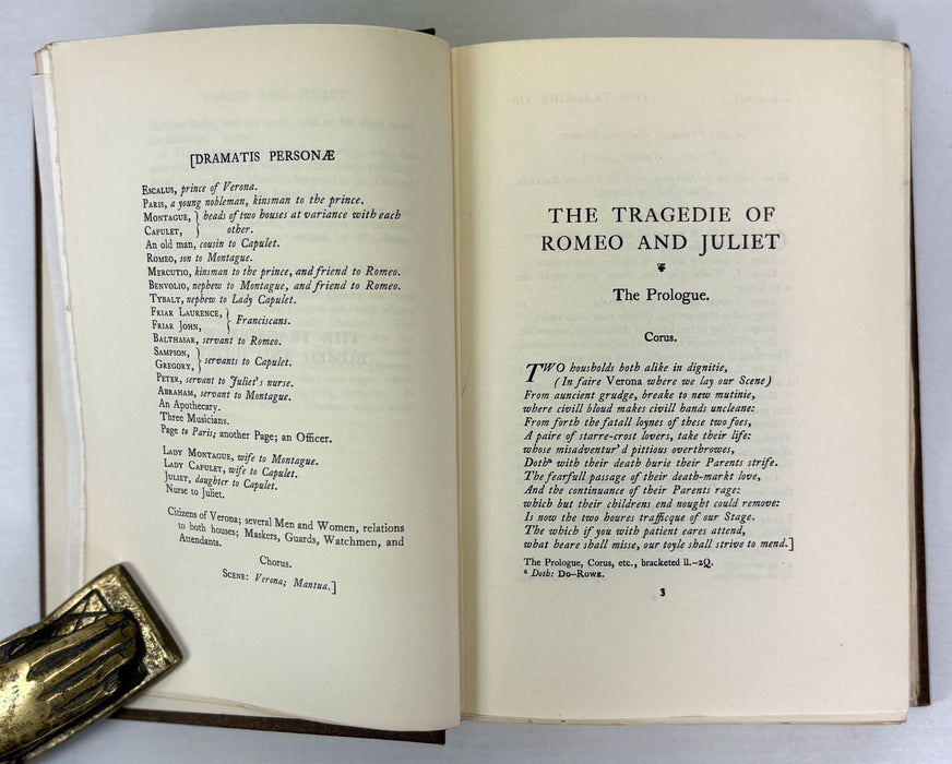 The Complete Works of Shakespeare, Reprinted from the First Folio, In Thirteen Volumes, complete, Harrap, 1906