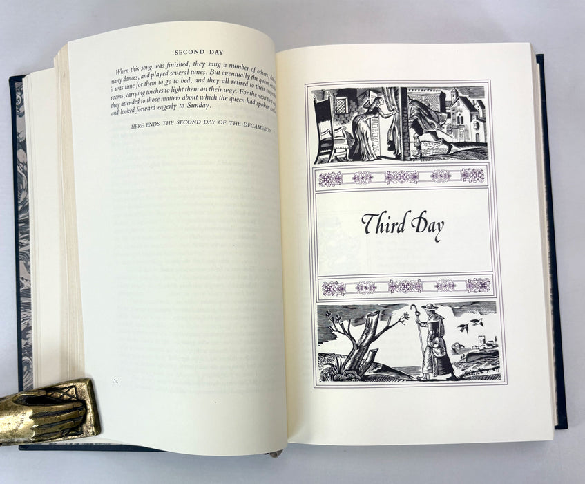 The Decameron by Giovanni Boccaccio. Translated by G.H. McWilliam. Franklin Library, 1981