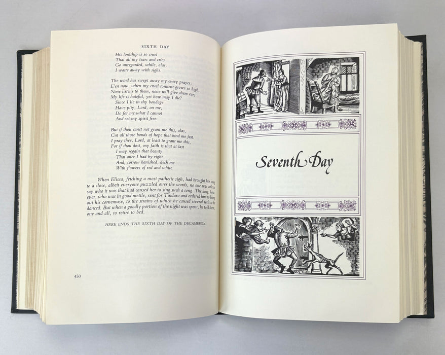 The Decameron by Giovanni Boccaccio. Translated by G.H. McWilliam. Franklin Library, 1981