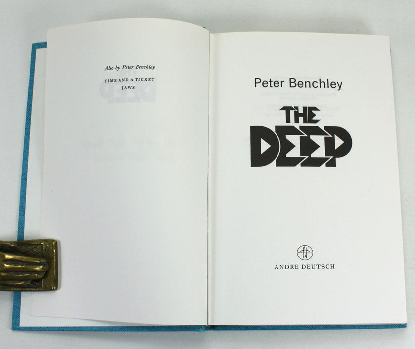 The Deep, Peter Benchley, 1976, Andre Deutsch first edition