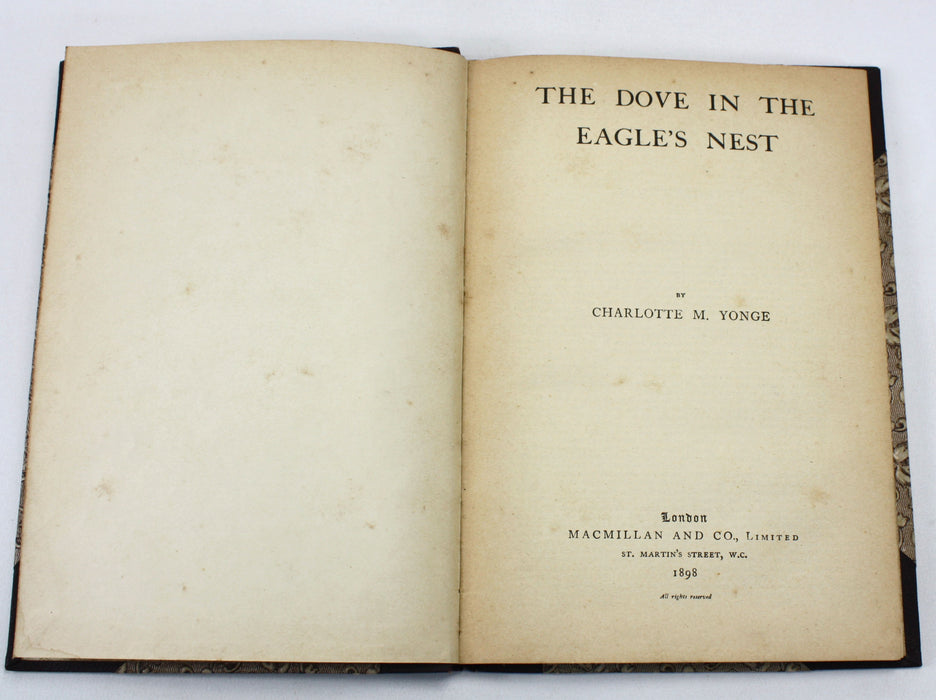 The Dove in the Eagle's Nest, Charlotte M. Yonge, 1898