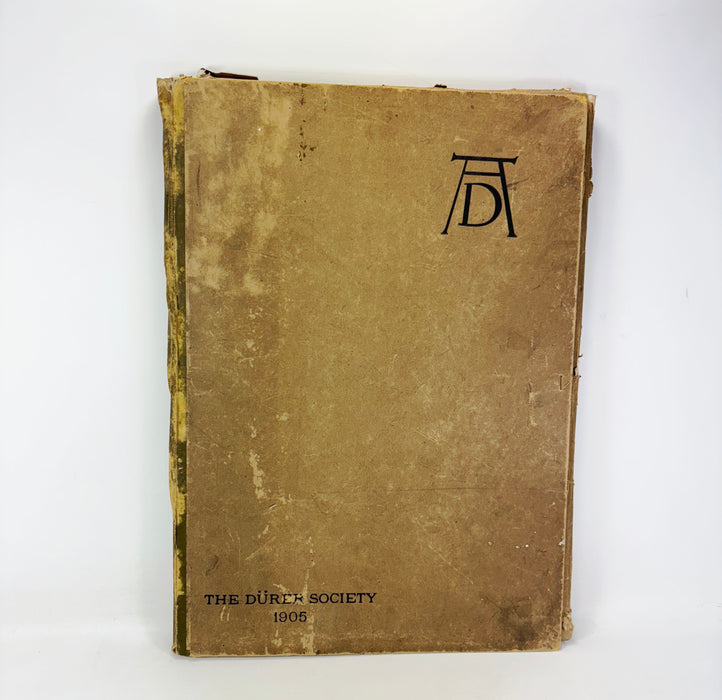 The Dürer Society, Eighth Series; complete Folio with 29 backed sheets of prints, 1905 (elephant folio size)