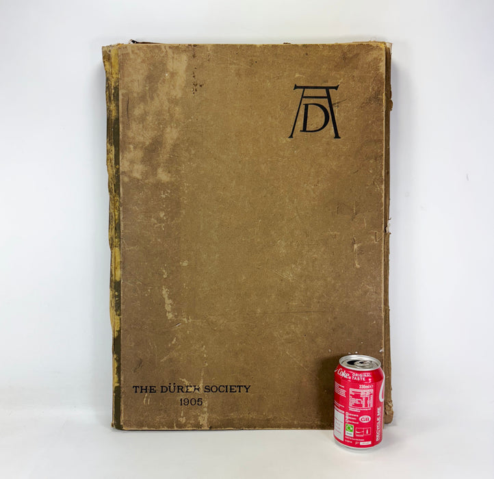 The Dürer Society, Eighth Series; complete Folio with 29 backed sheets of prints, 1905 (elephant folio size)