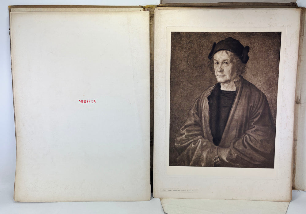 The Dürer Society, Eighth Series; complete Folio with 29 backed sheets of prints, 1905 (elephant folio size)