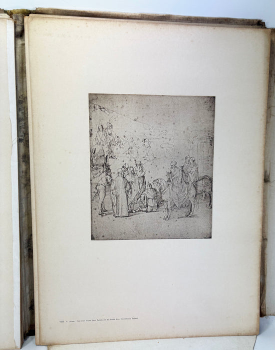 The Dürer Society, Eighth Series; complete Folio with 29 backed sheets of prints, 1905 (elephant folio size)