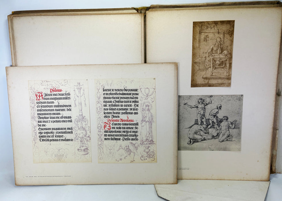 The Dürer Society, Eighth Series; complete Folio with 29 backed sheets of prints, 1905 (elephant folio size)