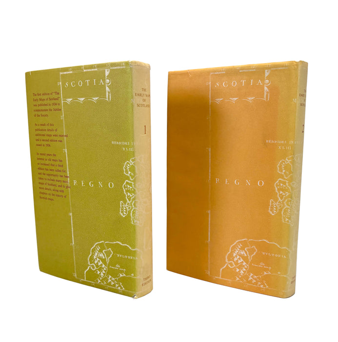 The Early Maps of Scotland to 1850, Royal Scottish Geographical Society, 2 Volumes, 1973-83