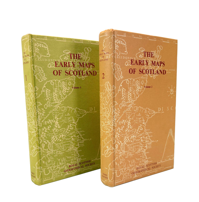 The Early Maps of Scotland to 1850, Royal Scottish Geographical Society, 2 Volumes, 1973-83