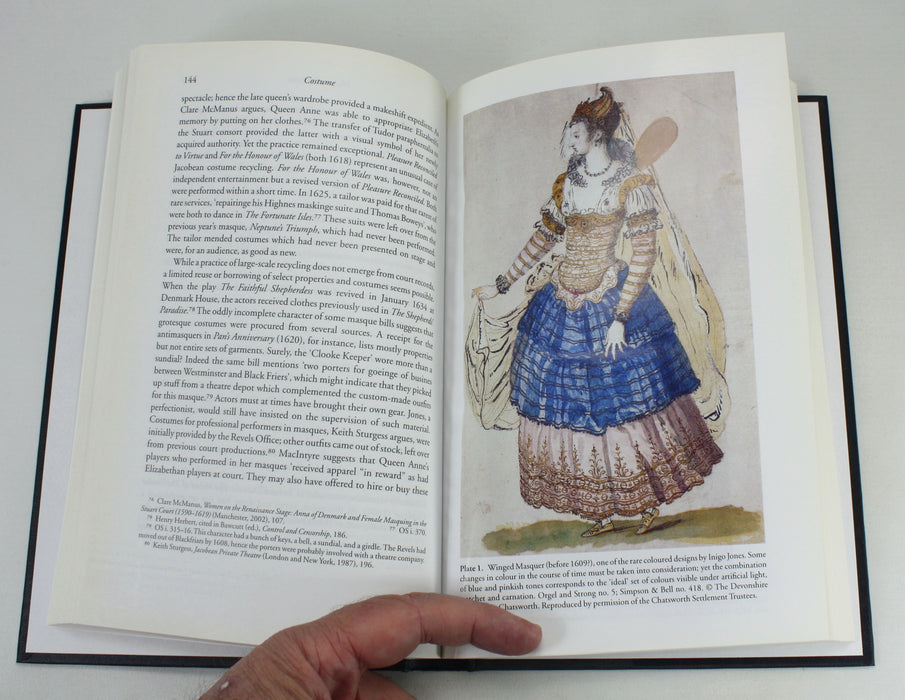 The Early Stuart Masque; Dance, Costume, and Music, Barbara Ravelhofer, inscribed by author