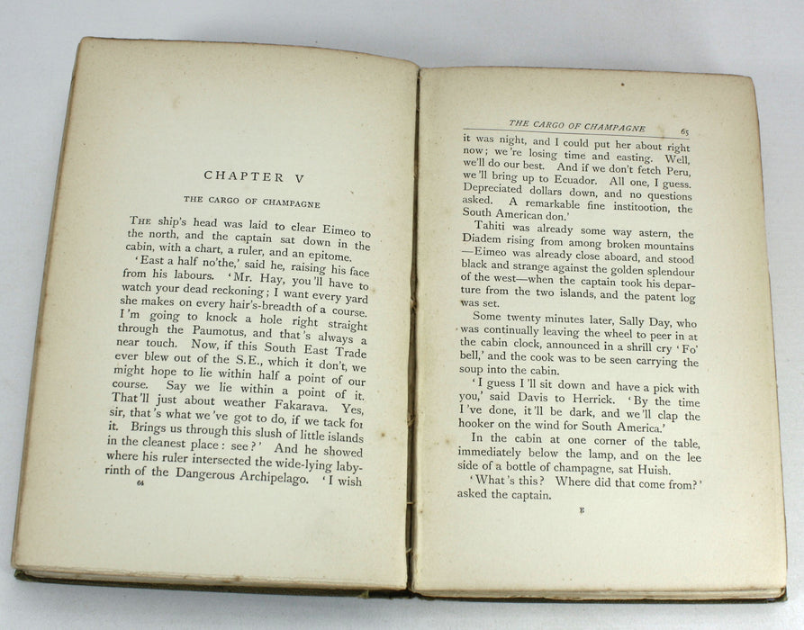 The Ebb-Tide by Robert Louis Stevenson and Lloyd Osbourne, 1894, first edition