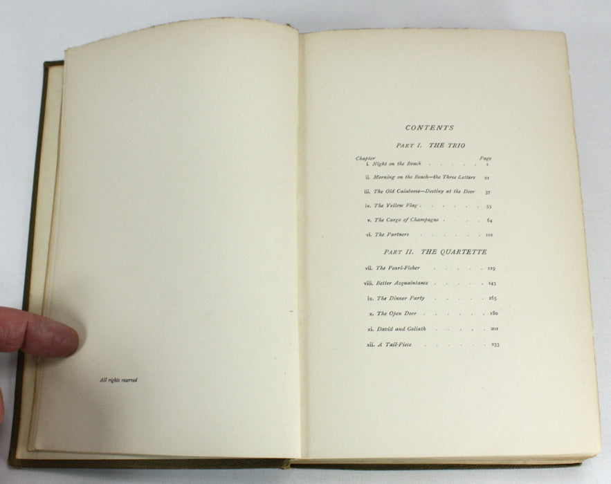 The Ebb-Tide, Robert Louis Stevenson and Lloyd Osbourne, 1894, 1st edition