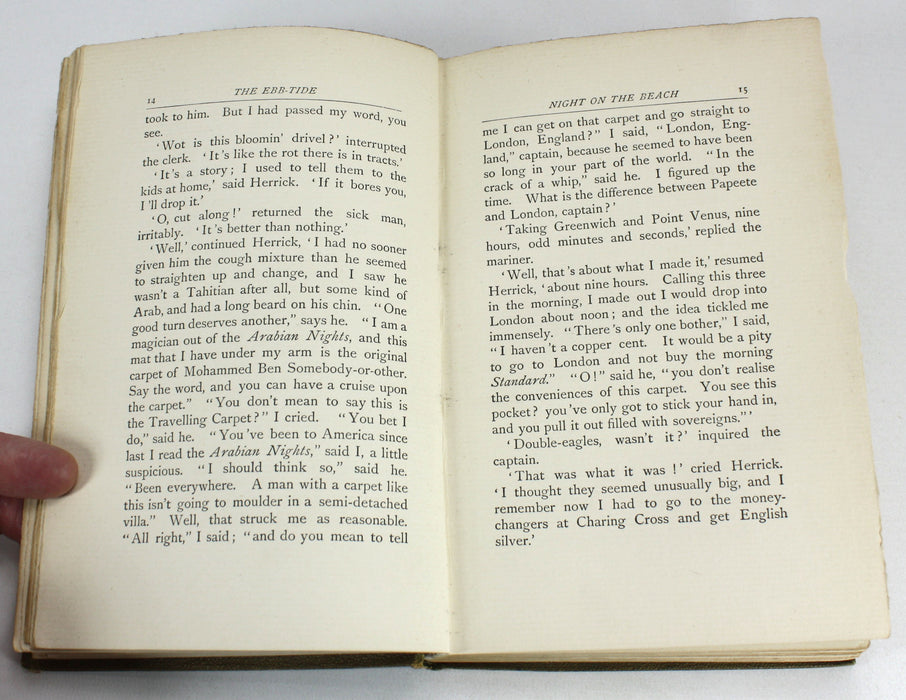 The Ebb-Tide, Robert Louis Stevenson and Lloyd Osbourne, 1894, 1st edition