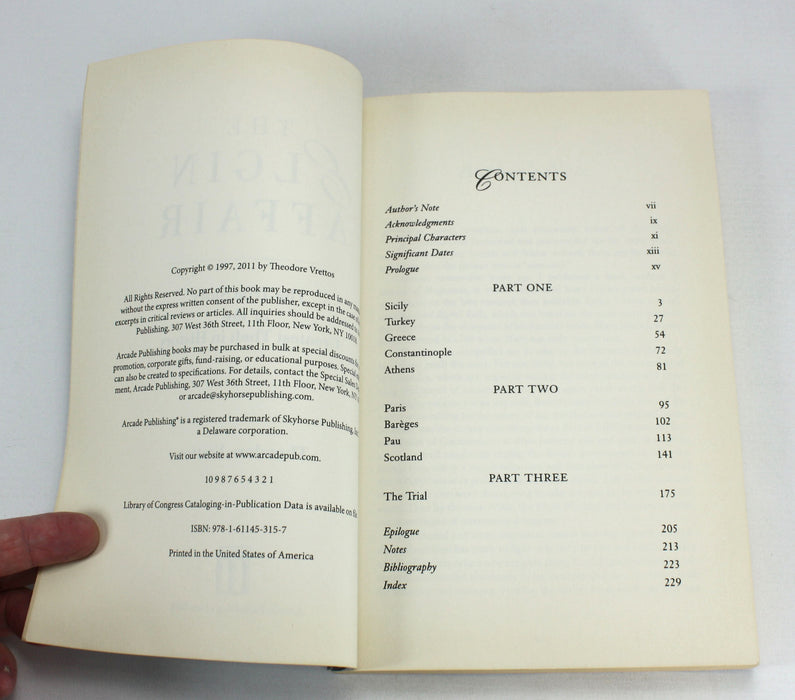 The Elgin Affair; The True Story of the Greatest Theft in History, Theodore Vrettos, 2011
