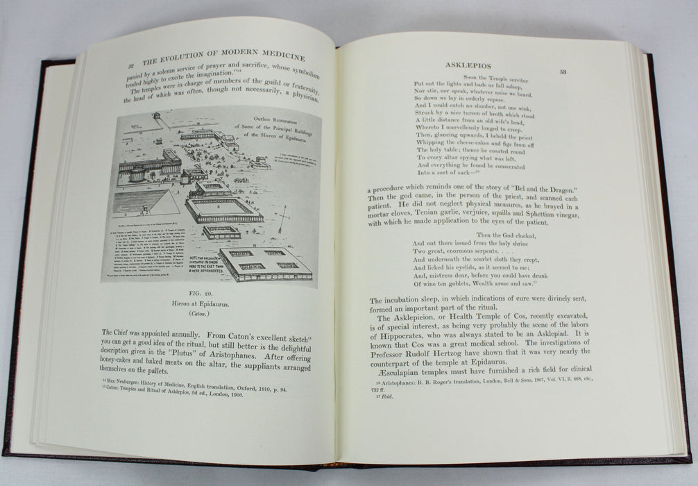 The Evolution of Modern Medicine, Sir William Osler, The Classics of Medicine Library, 1982