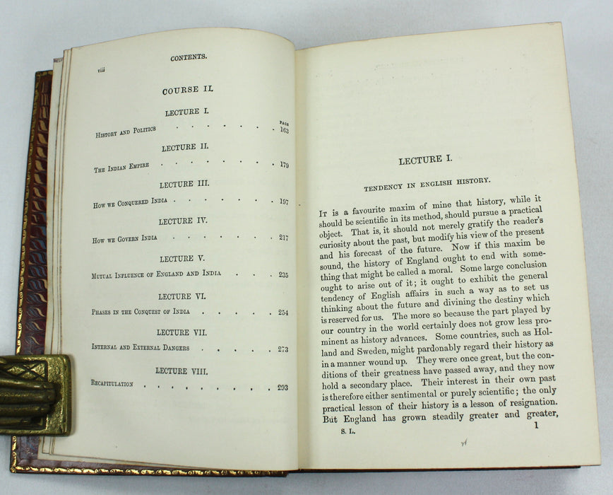 The Expansion of England; Two Courses of Lectures, J. Seeley, 1886