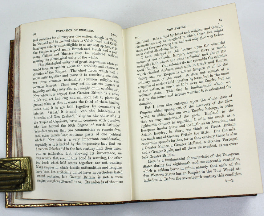 The Expansion of England; Two Courses of Lectures, J. Seeley, 1886