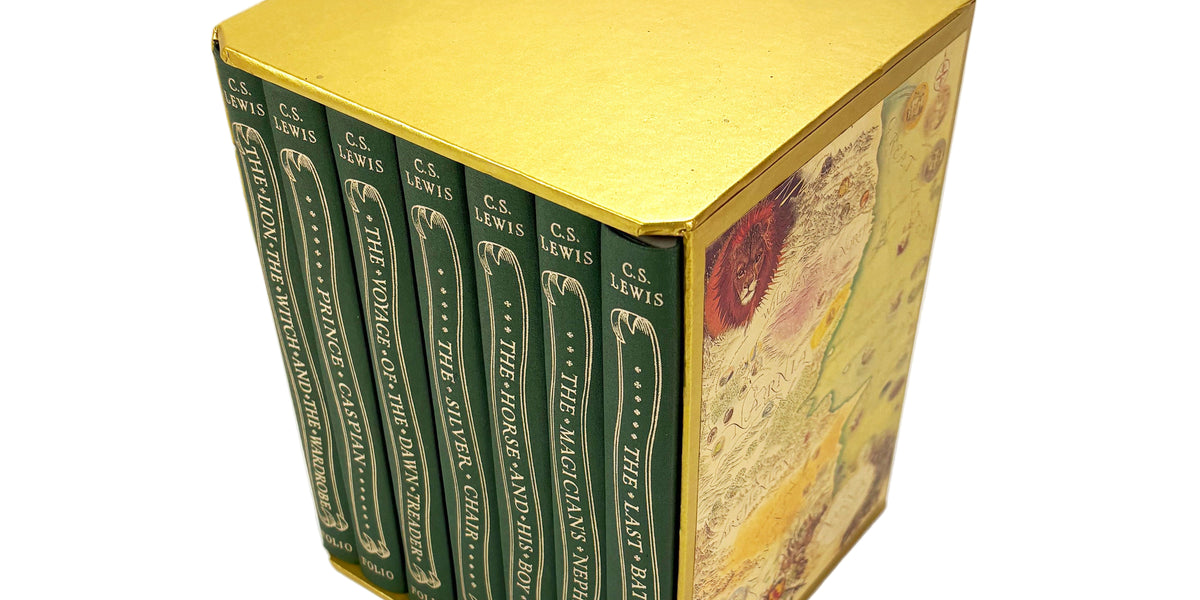 【manamani】１４冊セット 洋書 Folio Society; The Chronicles of Narnia, C.S. Lewis, Boxed Set