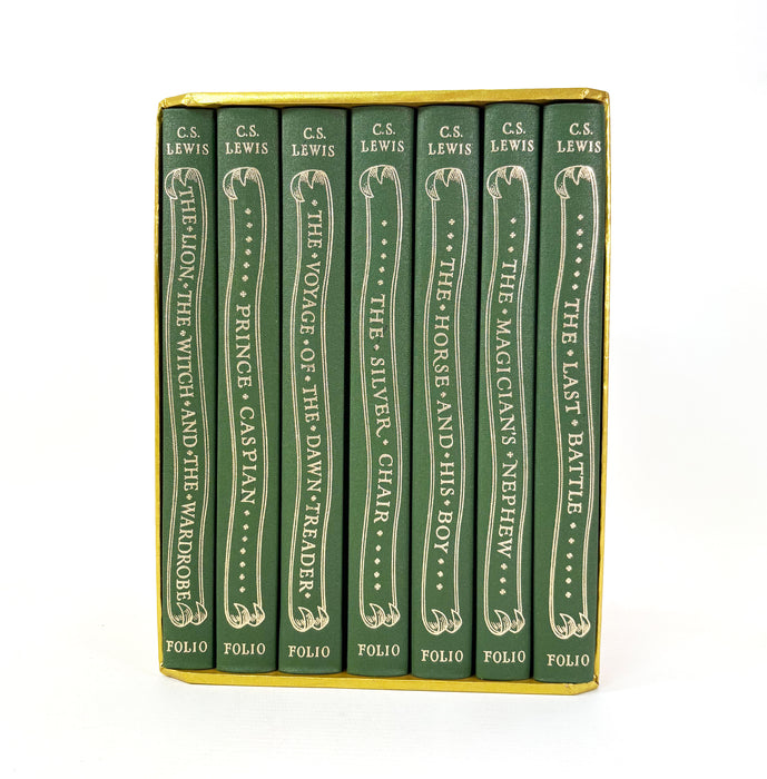 Folio Society; The Chronicles of Narnia, C.S. Lewis, Boxed Set