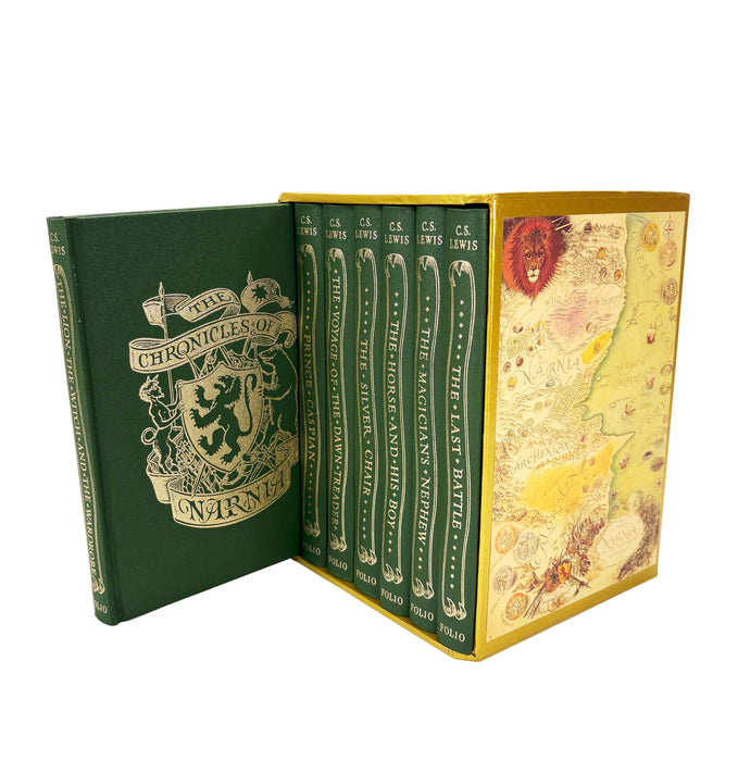 Folio Society; The Chronicles of Narnia, C.S. Lewis, Boxed Set
