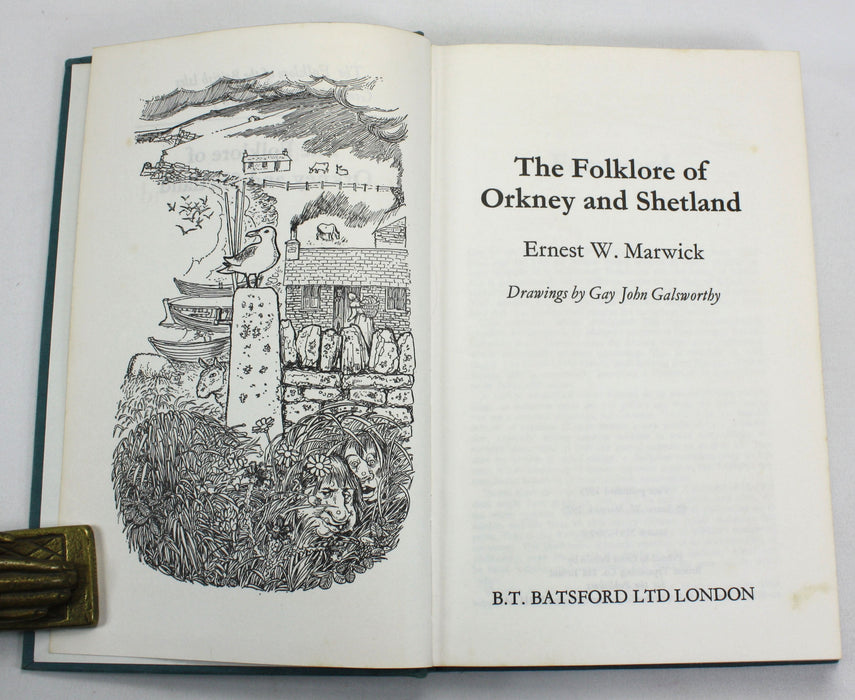 The Folklore of Orkney and Shetland, Ernest W. Marwick, 1975