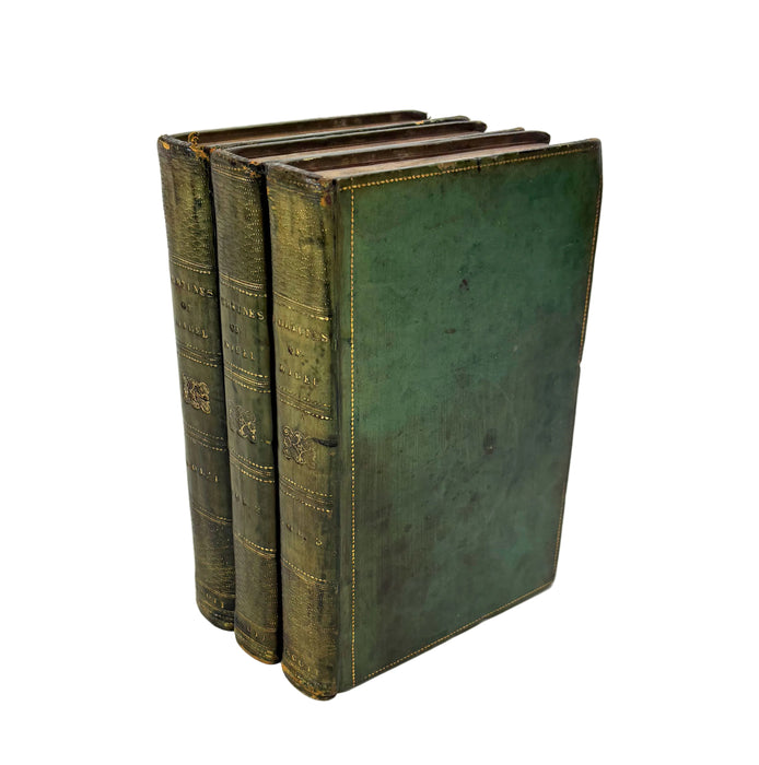 The Fortunes of Nigel, Sir Walter Scott, 1822 first edition in three volumes