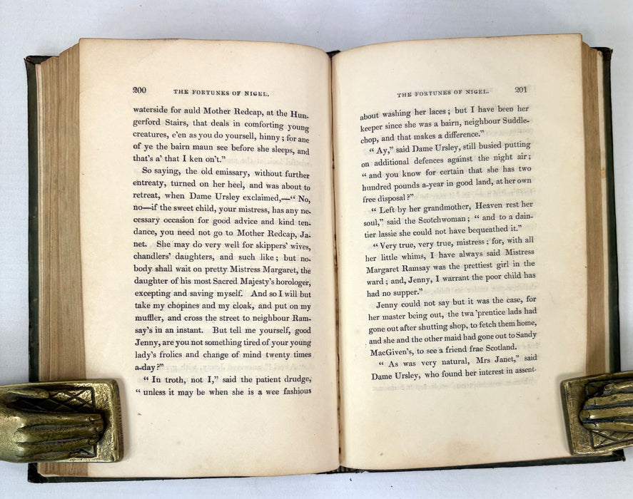 The Fortunes of Nigel, Sir Walter Scott, 1822 first edition in three volumes