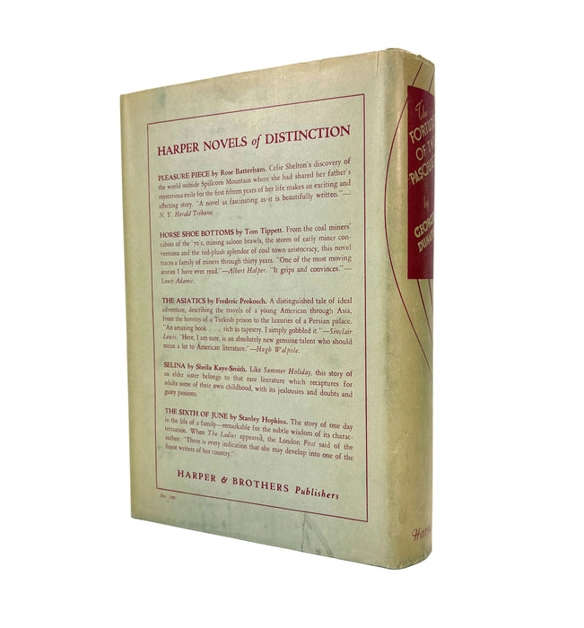 The Fortunes of the Pasquiers, by Georges Duhamel, Harper & Brothers, 1935