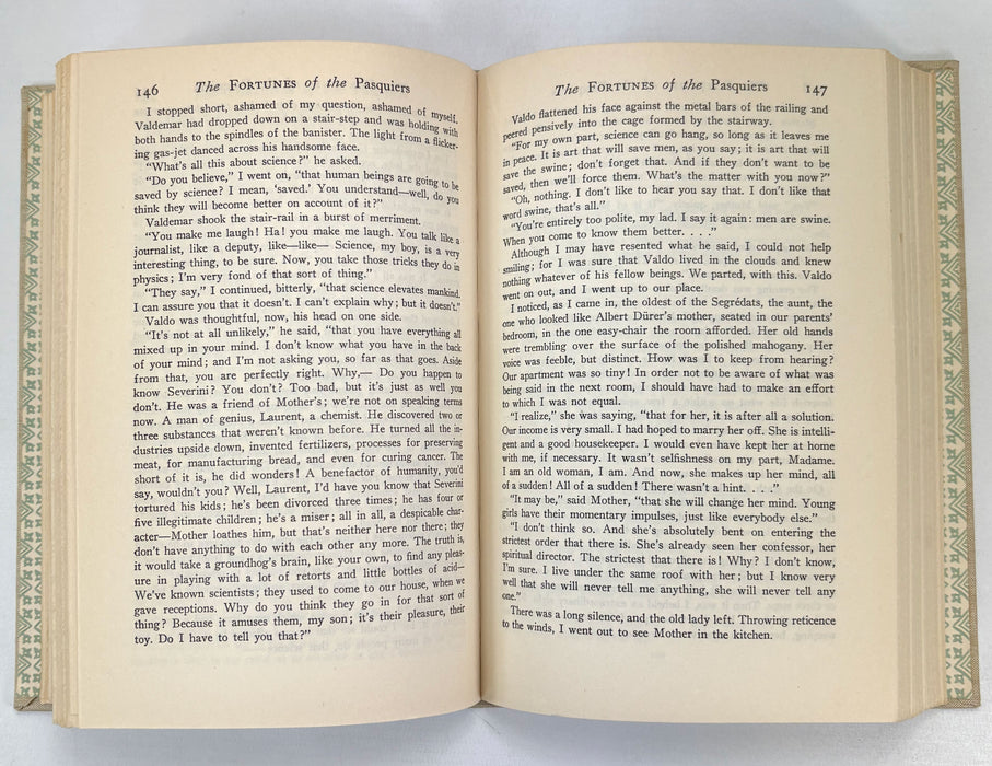The Fortunes of the Pasquiers, by Georges Duhamel, Harper & Brothers, 1935