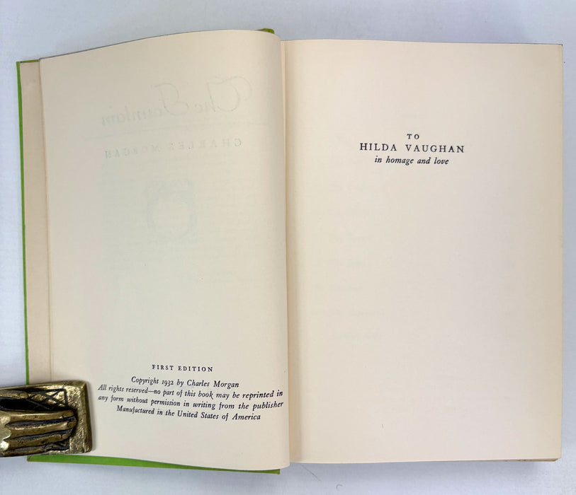 The Fountain, Charles Morgan, Alfred A. Knopf, 1932