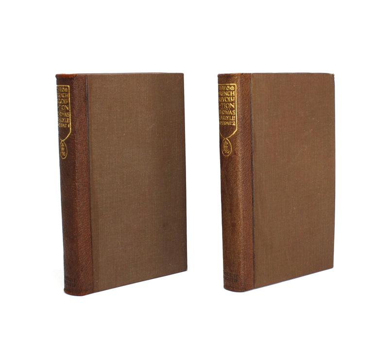 The French Revolution; A History, by Thomas Carlyle, 2 Volume Set, 1914