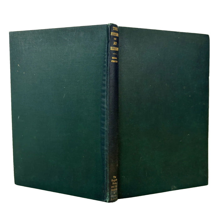 The Future of An Illusion, by Sigmund Freud. Leonard & Virginia Woolf at the Hogarth Press, 1928