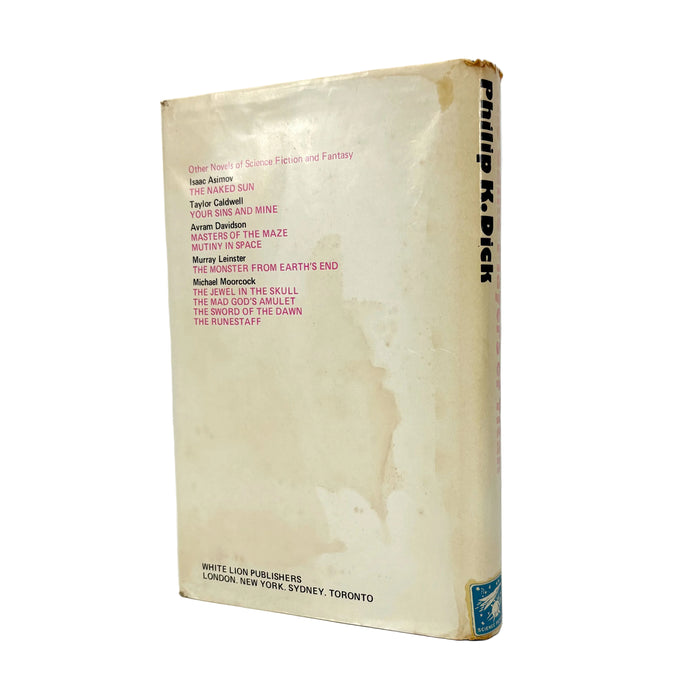 The Game-Players of Titan, Philip K. Dick, White Lion, 1st hardback edition, 1974