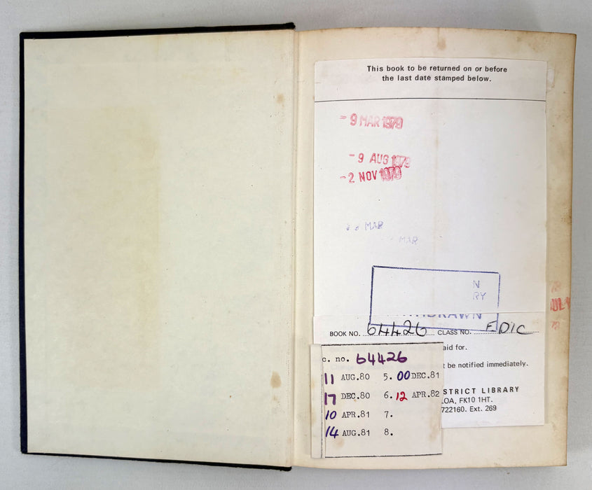 The Game-Players of Titan, Philip K. Dick, White Lion, 1st hardback edition, 1974