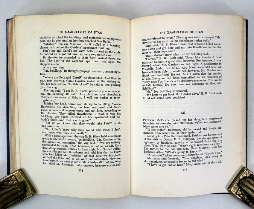The Game-Players of Titan, Philip K. Dick, White Lion, 1st hardback edition, 1974