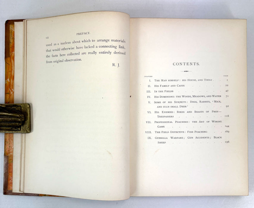 The Gamekeeper at Home; Sketches of Natural History and Rural Life, Richard Jefferies, 1880