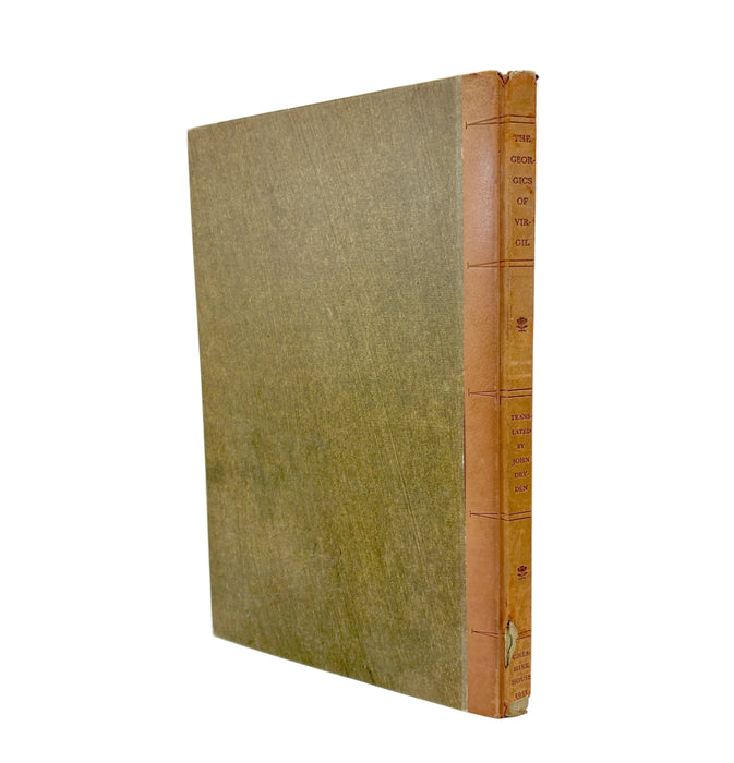The Georgics of Virgil; Translated into English Verse by Mr. John Dryden, designed and printed by Richard Ellis for Cheshire House, New York, Limited edition, 1931