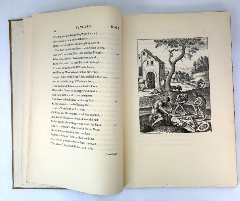 The Georgics of Virgil; Translated into English Verse by Mr. John Dryden, designed and printed by Richard Ellis for Cheshire House, New York, Limited edition, 1931