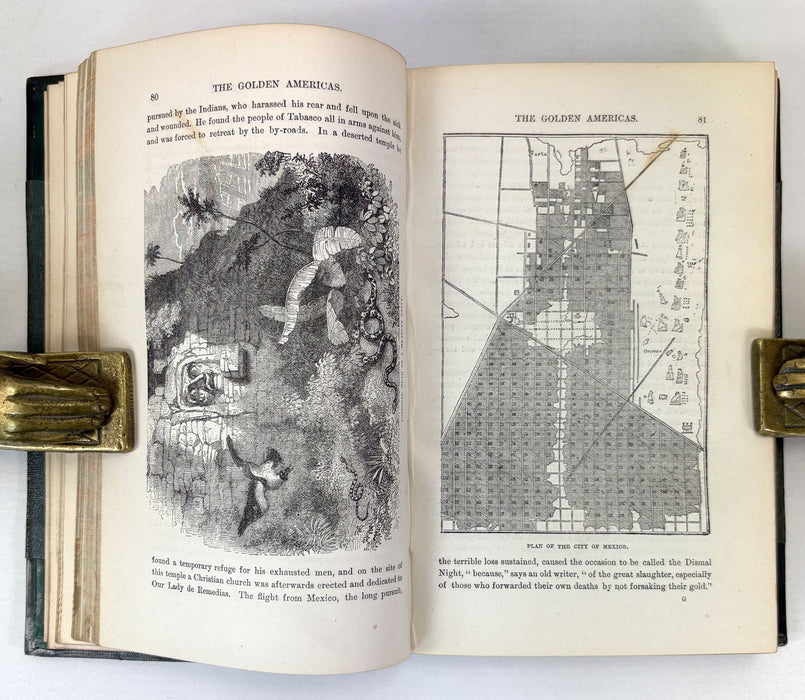 The Golden Americas. A Study of Great Discoveries and Daring Deeds, by John Tillotson,