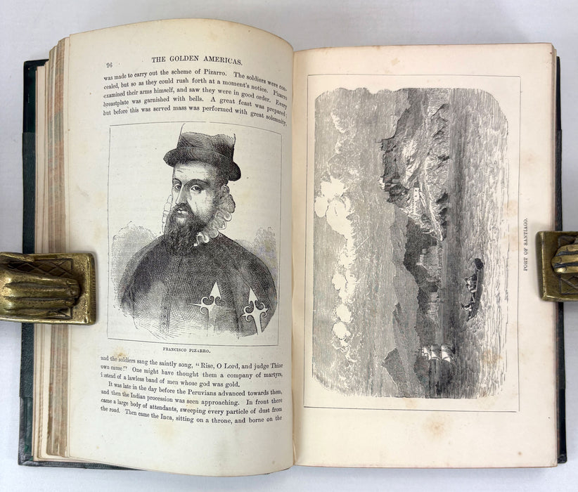 The Golden Americas. A Study of Great Discoveries and Daring Deeds, by John Tillotson,
