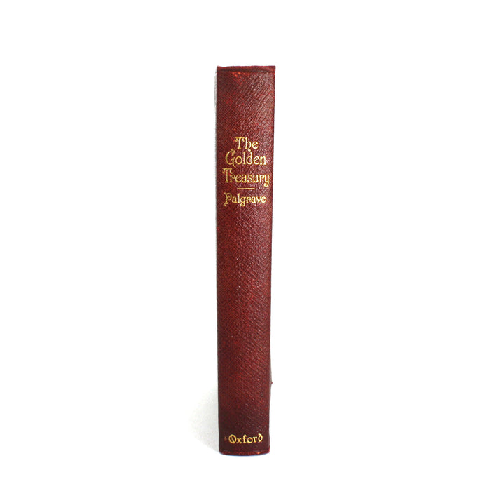 Oxford Edition; The Golden Treasury; Francis Turner Palgrave, 1916