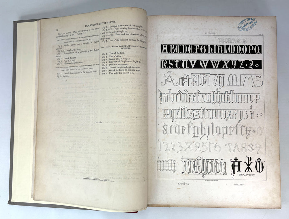The Gothic Model-book; The Architecture of the Middle Ages, V. Statz & G. Ungewitter, 1858