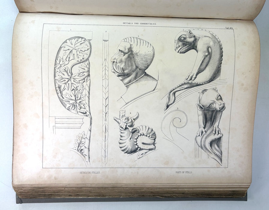 The Gothic Model-book; The Architecture of the Middle Ages, V. Statz & G. Ungewitter, 1858
