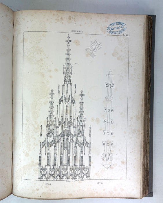 The Gothic Model-book; The Architecture of the Middle Ages, V. Statz & G. Ungewitter, 1858