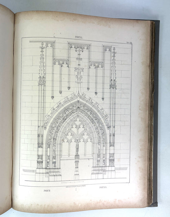 The Gothic Model-book; The Architecture of the Middle Ages, V. Statz & G. Ungewitter, 1858
