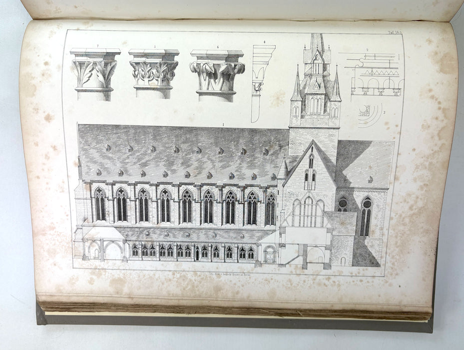The Gothic Model-book; The Architecture of the Middle Ages, V. Statz & G. Ungewitter, 1858
