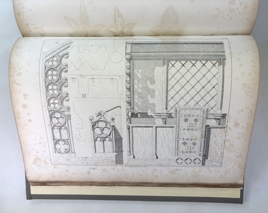 The Gothic Model-book; The Architecture of the Middle Ages, V. Statz & G. Ungewitter, 1858